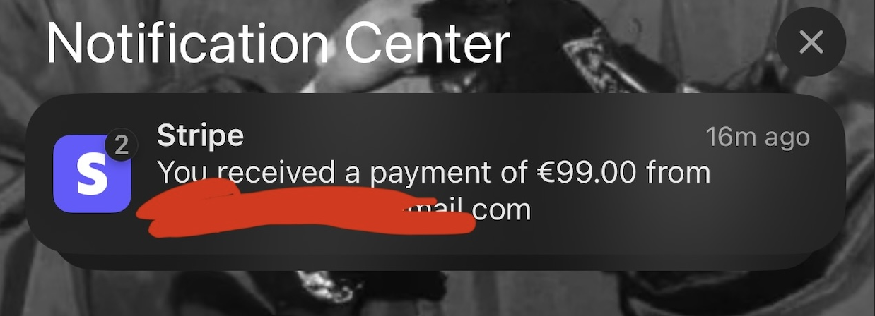 Stripe Notification 1